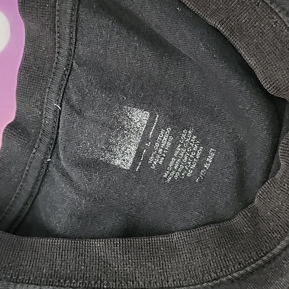 Mens Vintage Huf size lg black tee 100% cotton - Picture 4 of 5